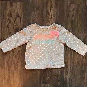 Long Sleeve Polka Dot Shirt